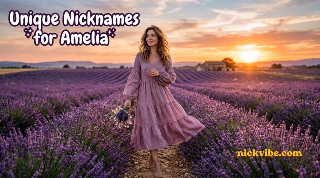 Nicknames for Amelia