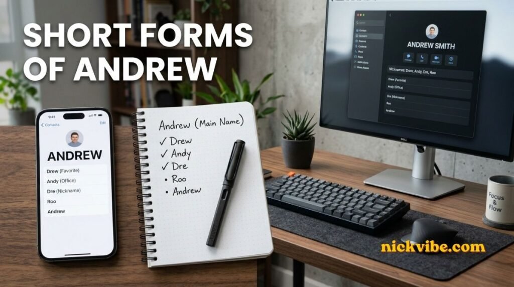 Nicknames for Andrew