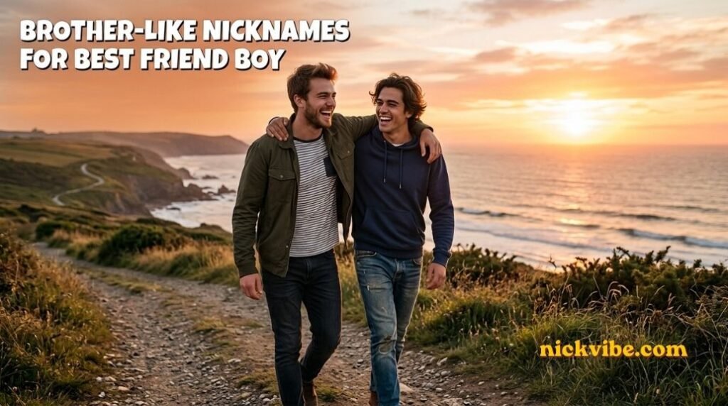 Nicknames for Best Friend Boy