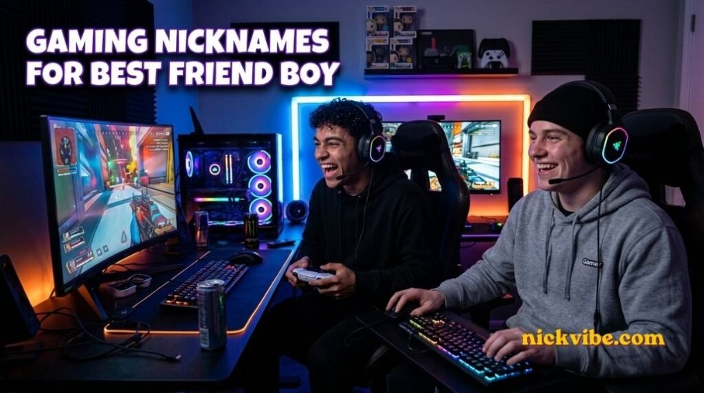 Nicknames for Best Friend Boy