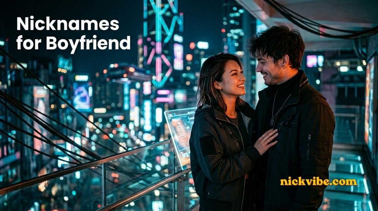 Nicknames for Boyfriend
