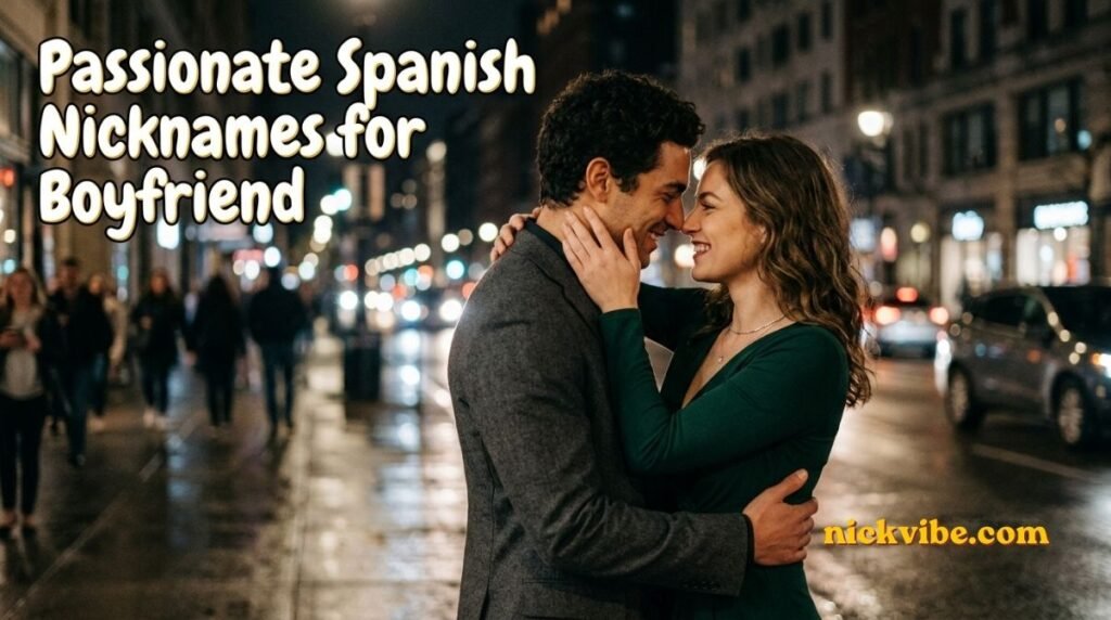 Nicknames for Boyfriend in Spanish