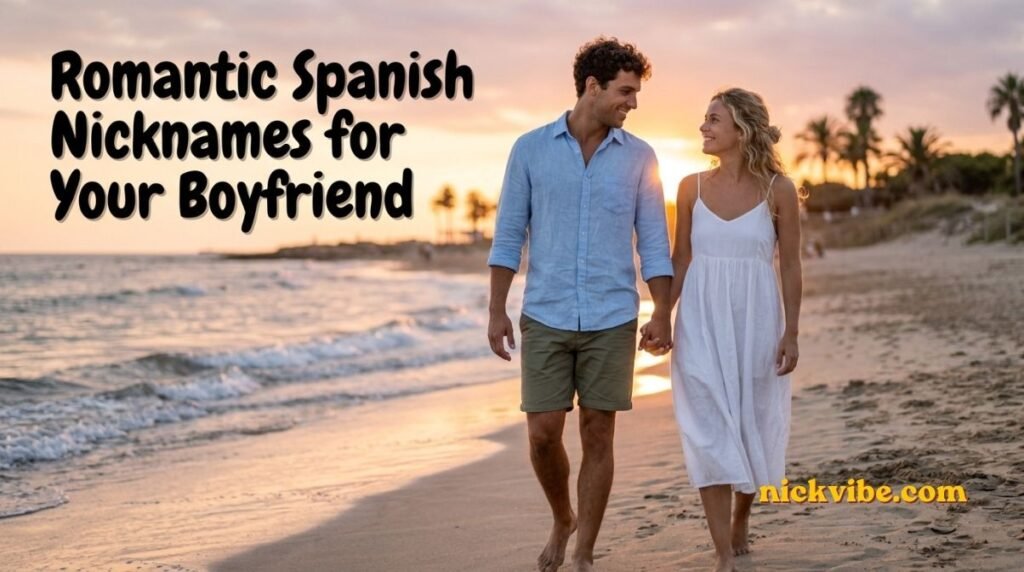 Nicknames for Boyfriend in Spanish