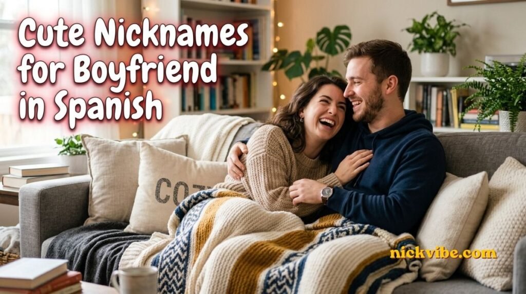 Nicknames for Boyfriend in Spanish