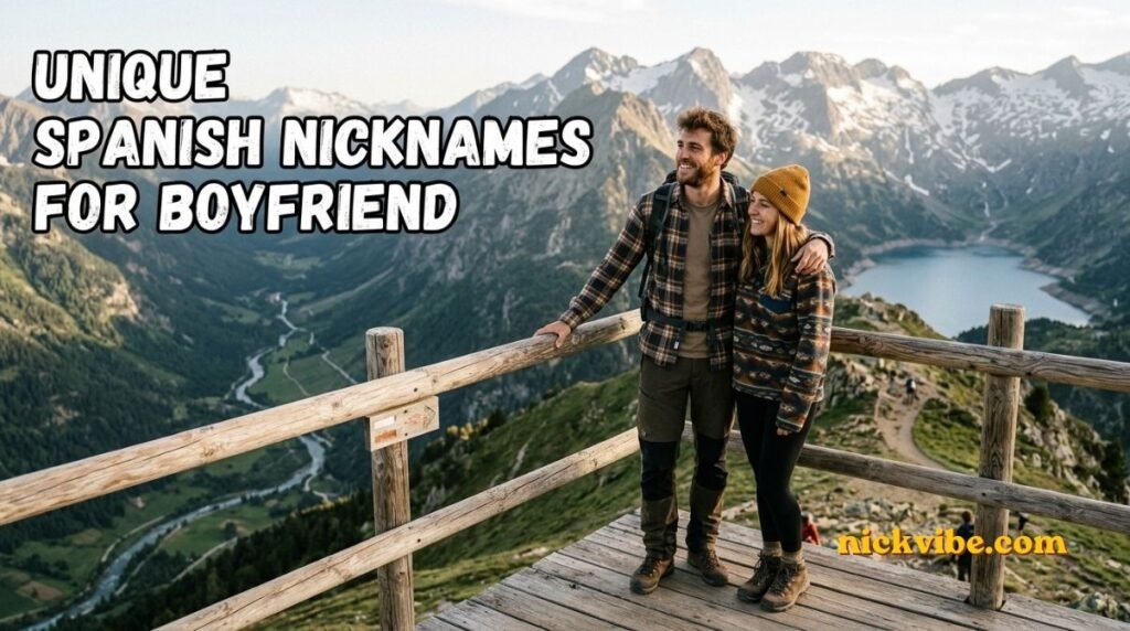 Nicknames for Boyfriend in Spanish