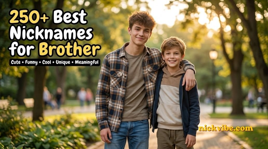 Nicknames for Brother