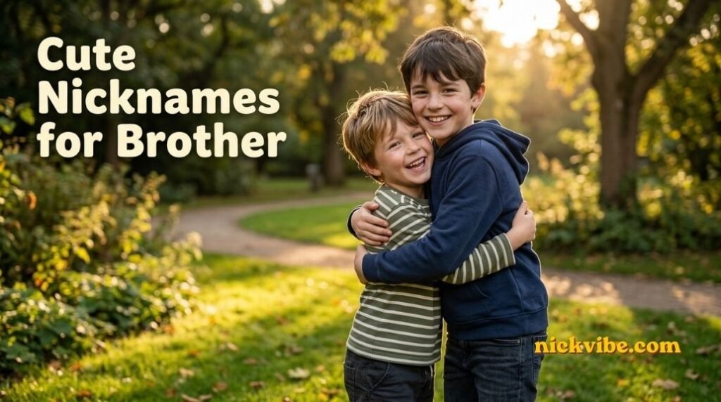 Nicknames for Brother