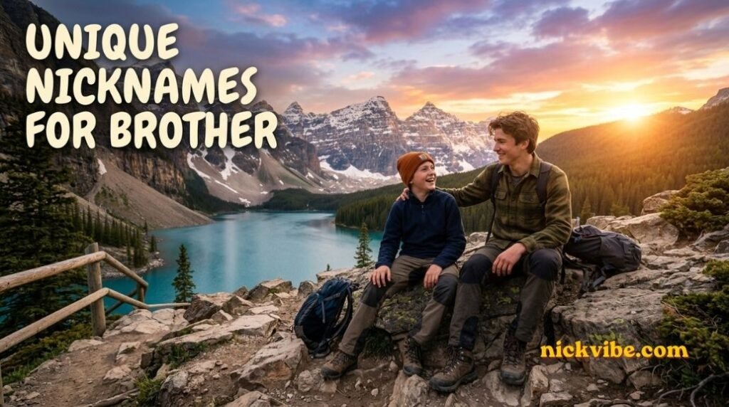 Nicknames for Brother