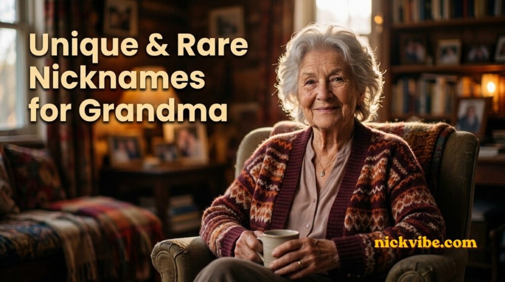 Nicknames for Grandma