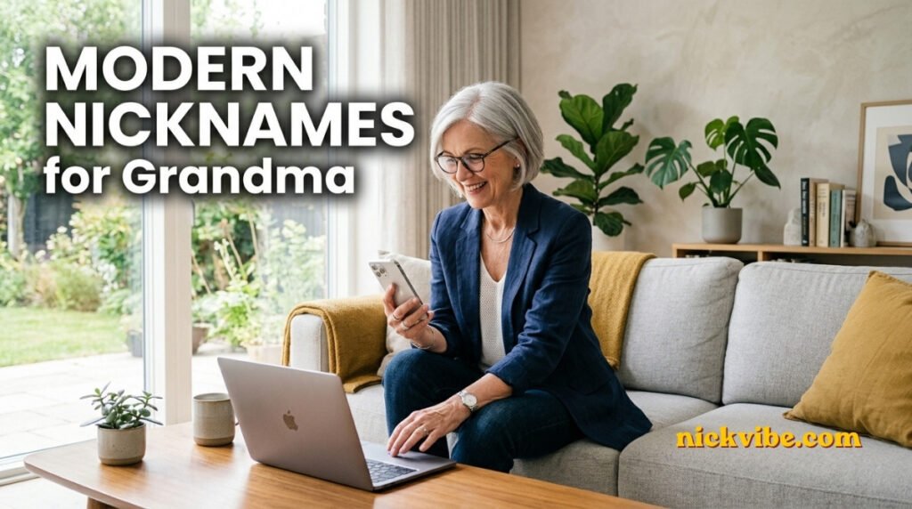Nicknames for Grandma