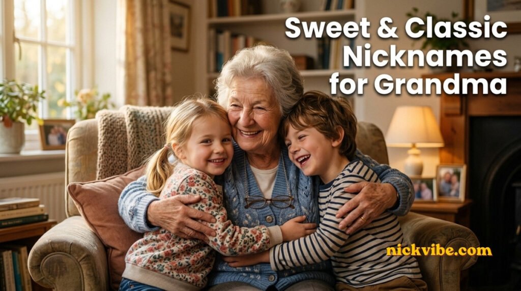 Nicknames for Grandma