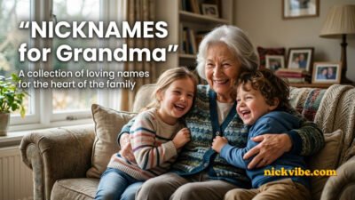 Nicknames for Grandma