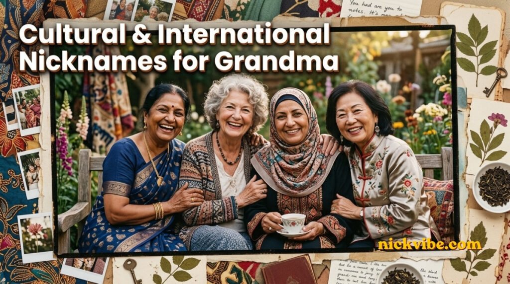 Nicknames for Grandma
