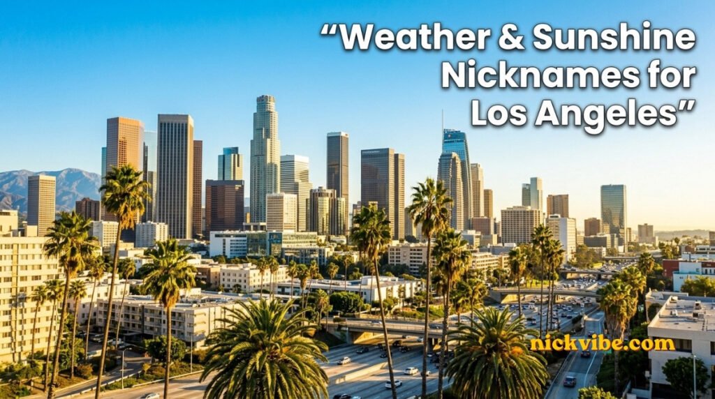 Nicknames for Los Angeles