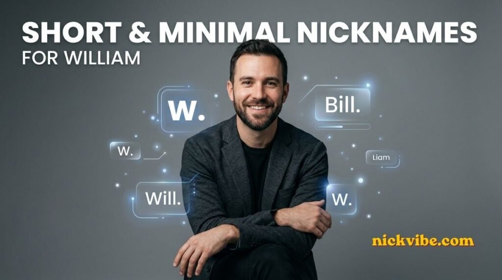 Nicknames for William