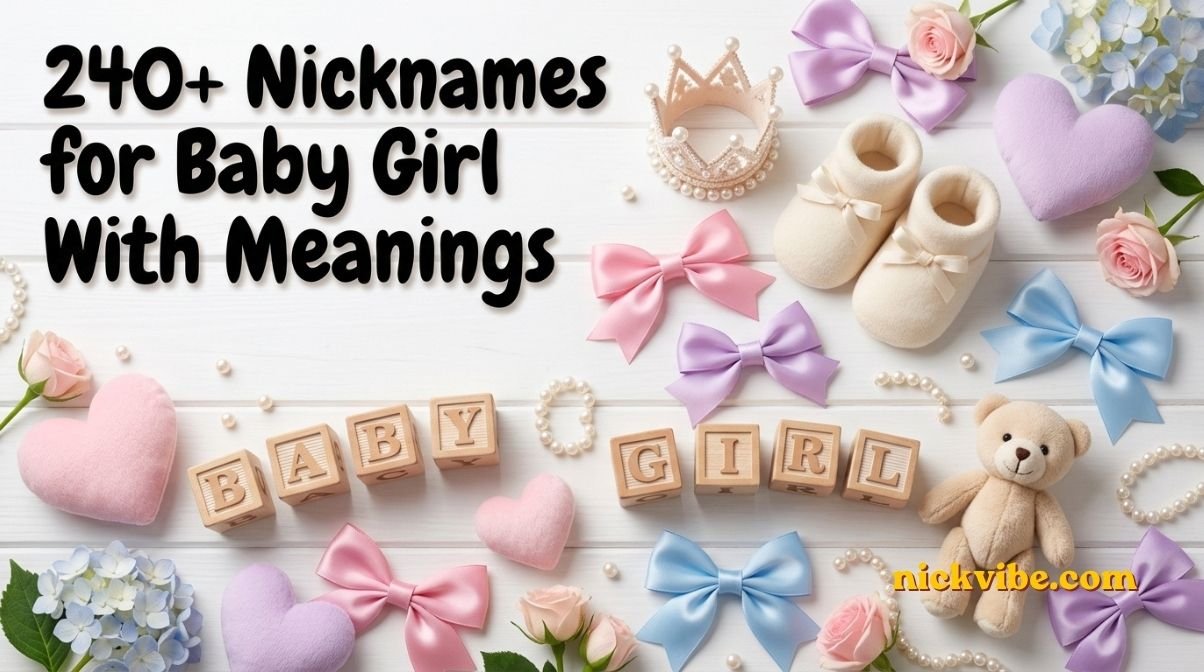 Nicknames for Baby Girl