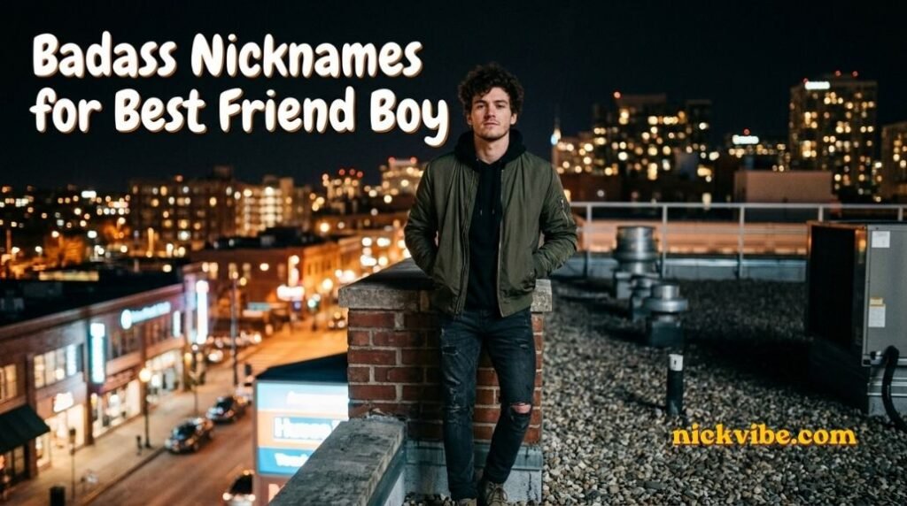 Nicknames for Best Friend Boy