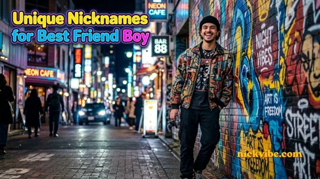 Nicknames for Best Friend Boy