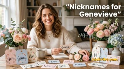 Nicknames for Genevieve