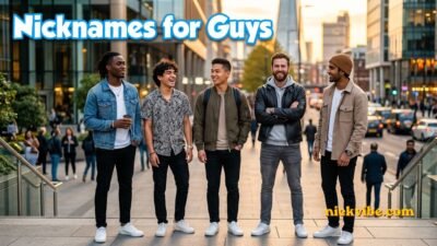 Nicknames for Guys