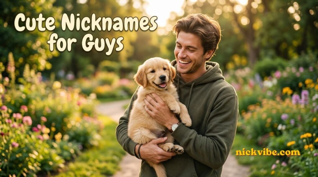Nicknames for Guys