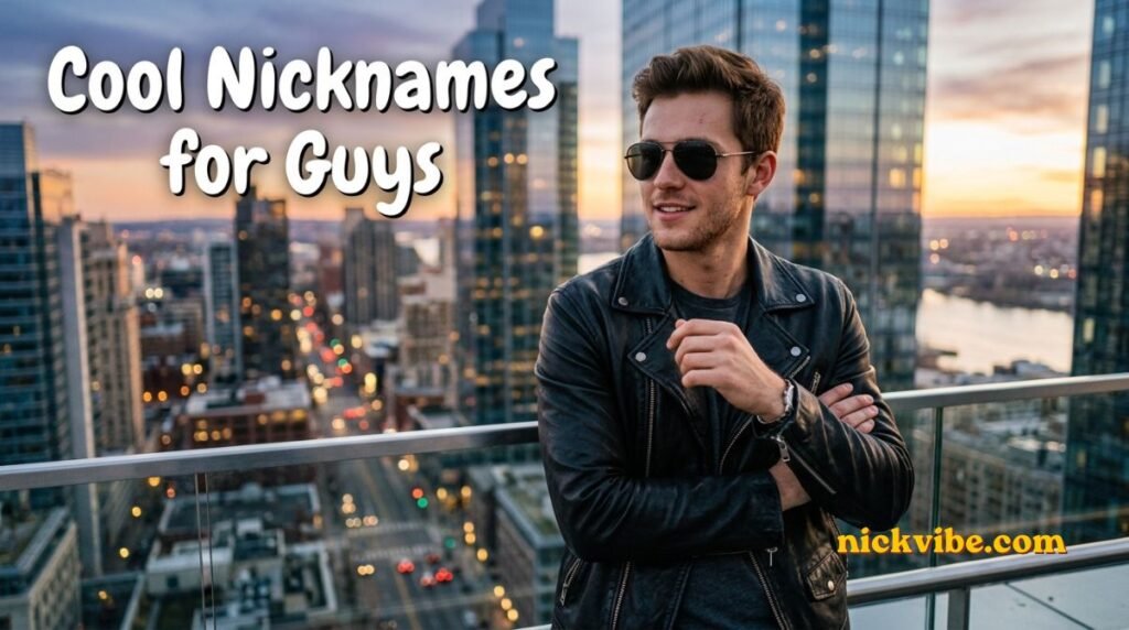 Nicknames for Guys