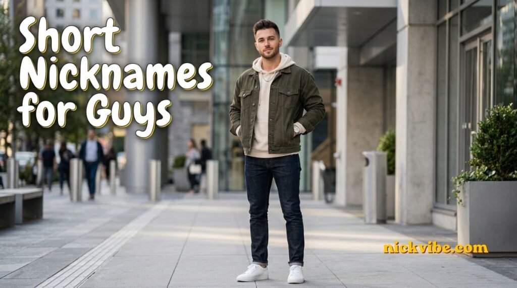 Nicknames for Guys
