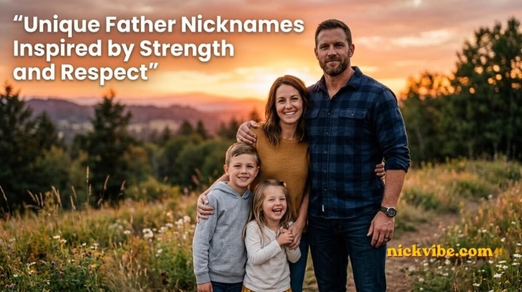 nicknames for dad