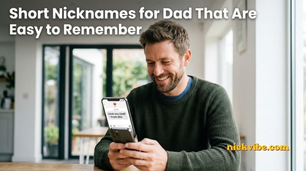 nicknames for dad