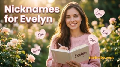nicknames for evelyn