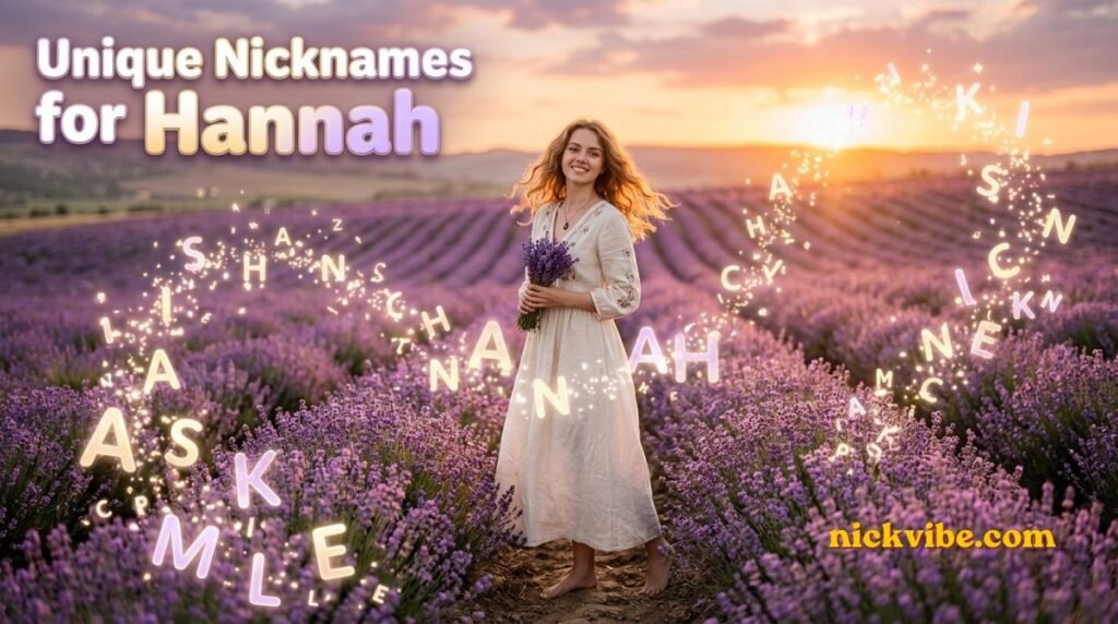 Nicknames for Hannah