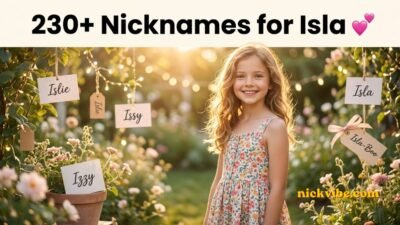 Nicknames for Isla