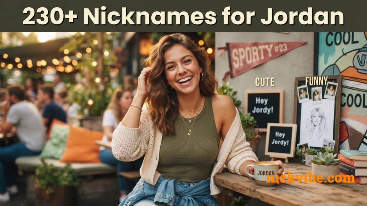 Nicknames for Jordan