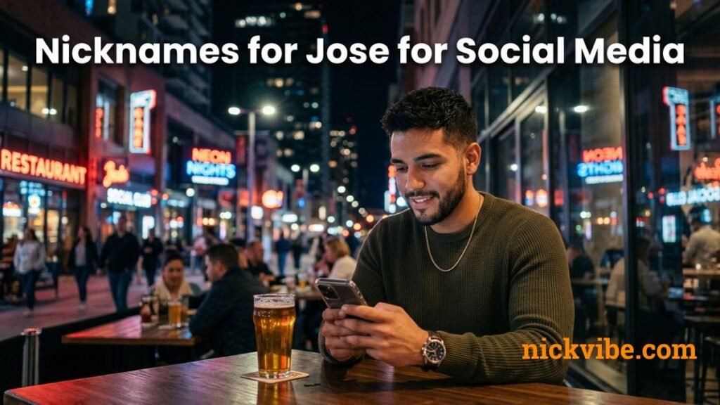 Nicknames for Jose